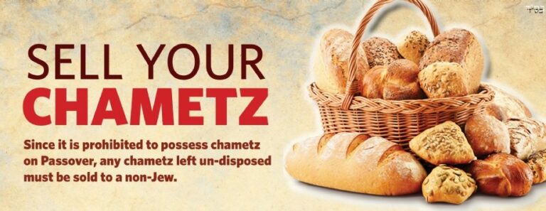 Sell your Chametz Online