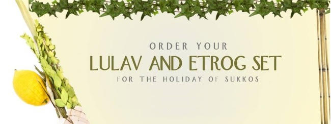 Order Lulav & Etrog Set
