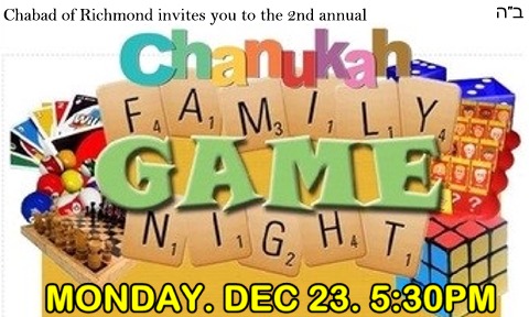 Chanukah Family Game Night
